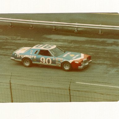 Jody Ridley in the #90 Donlavey Ford at Bristol