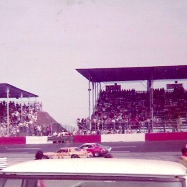 1976 Southern 500 Driver Introductions - Cale Yarborough(11) & Richard Petty(43)