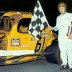 Ed Flemke with the Evans #61, John Grady photo