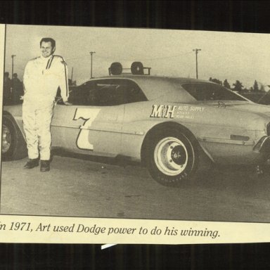 Art Clark Ran at Holland Speedway NY