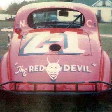 Ralph Rose "The Red Devil Z-1 coupe, Rose family photo