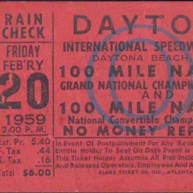Daytona Twin 100's 1959
