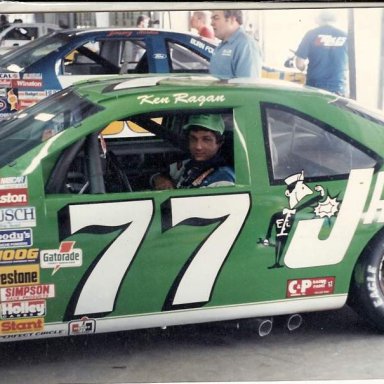 Ken Ragan Winston Cup Daytona 1990