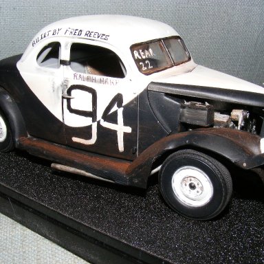 Car 94 Driven by Ralph Harpe, Owned by Fred Reeves
