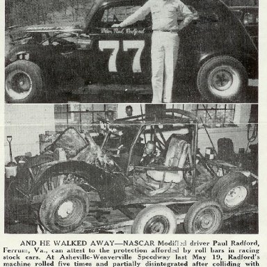 77 wreck nascar newsletter 1963