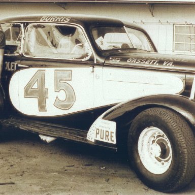#45 Carl Burris Daytona 37 chevy