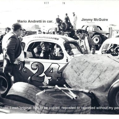 Mario Andretti & Jimmy McGuire