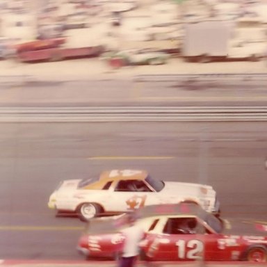 Grant Adcox and Bobby Allison - 70's