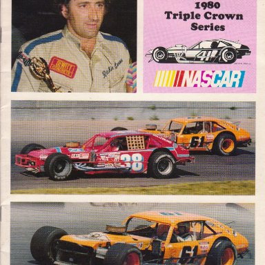 Riverside Speedway-Program