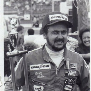 Geoff Bodine In Voictory Lane