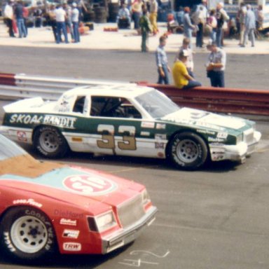 Harry Gant 33 Skoal Bandit at Wilkesboro 1981