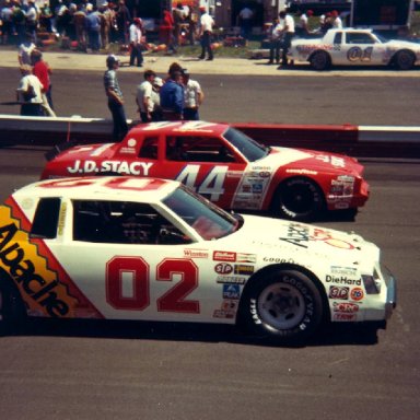 Mark Martin Apache Stove Buick 02 at Wilkesboro April 18, 1982