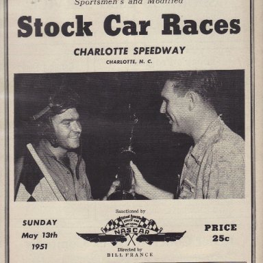 Charlotte Speedway 1951 #3