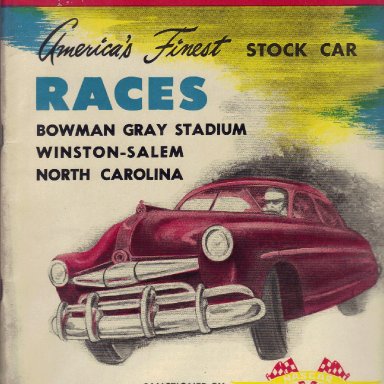 Bowman Gray Stadium 1952