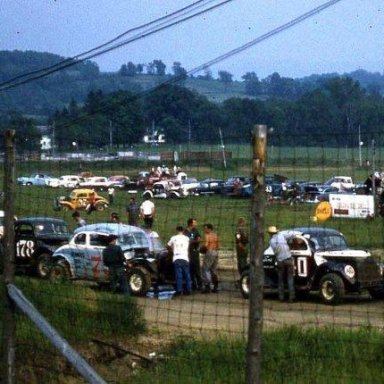 Stateline Speedway  North Bennington Vt. 1957
