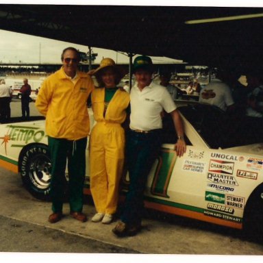 TempoGlo car at Daytona