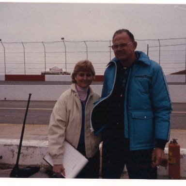 Angie and Daddy in Atlanta