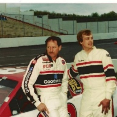 Dale Earnhardt Ronnie Newman and Me @ Pulaski Co. Speedway 1989