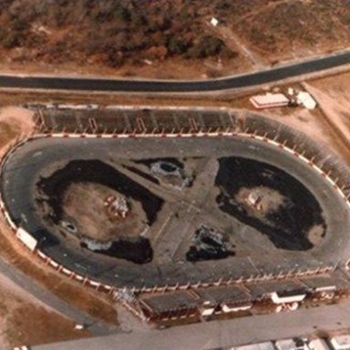 Islip Speedway Aerial Photo