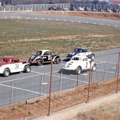 Emailing: Squeaky Snead Photo of Shrader Field - 1956 Lynchburg,Va. Speedway