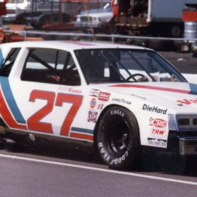 Cale Yarborough 27 Valvoline Buick Martinsville1981