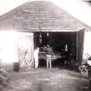 Wendell Scott in his shop circa. 1967