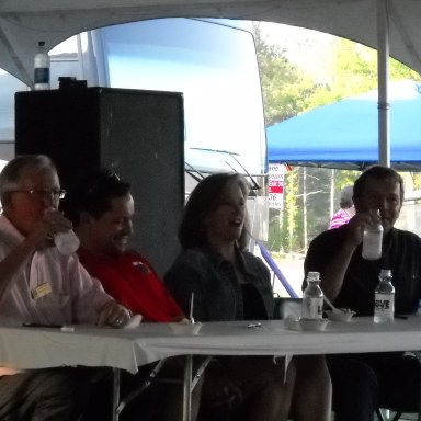 Mayor Horton, Regie-WLTX, Mayor Partin, and Telegraph Man