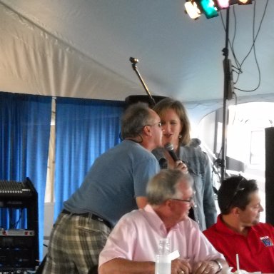 John Banks doing drum roll!