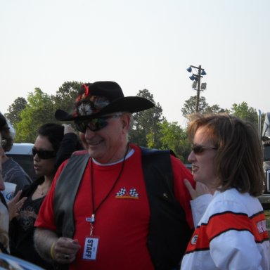 Tim Leeming and Mayor Elise Partin