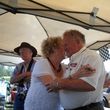 Annette Sharpe and Peanut