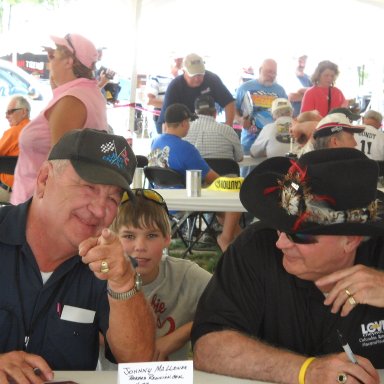 Johnny Malonee and Tim Leeming