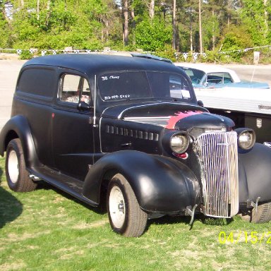 Old car in auction