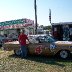 Ed Lewis in front of Rex Whites old Nor 4