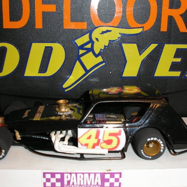 #45 Masons Speed Shop slotcar built by Scotty W.