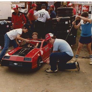 The kids in the pits @ FCS 1985
