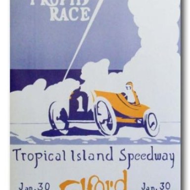 fla race poster  1926
