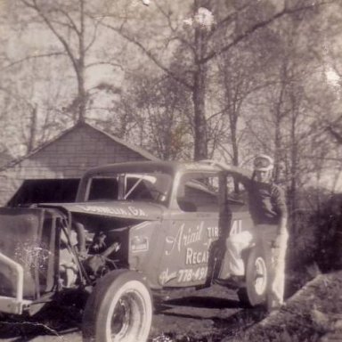 a 15 year old Buck Simmons  ready to race in 1962