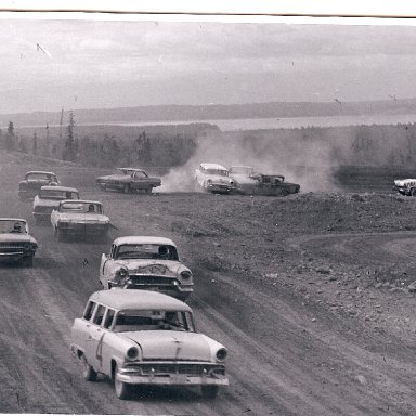 Ford on the way to the race win