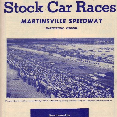 Martinsville Speedway 1953
