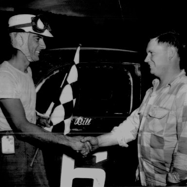Bill Myers with car owner Calvin Wooten