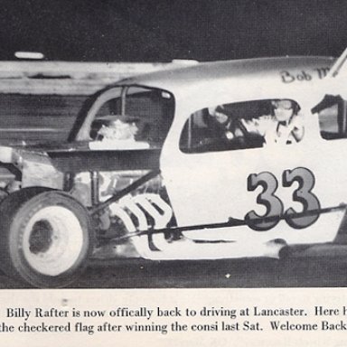 Gordy Renig Photo RIP Lancaster Speedway NY