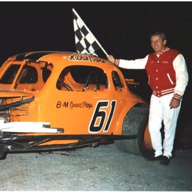Eddie in RE car