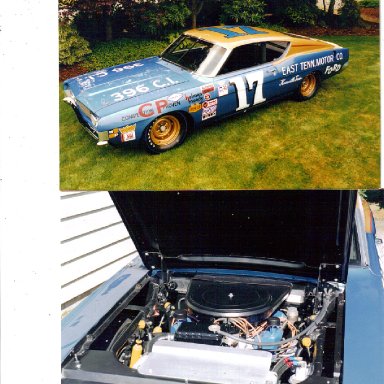 David Pearson car restored by Jim Lindholm