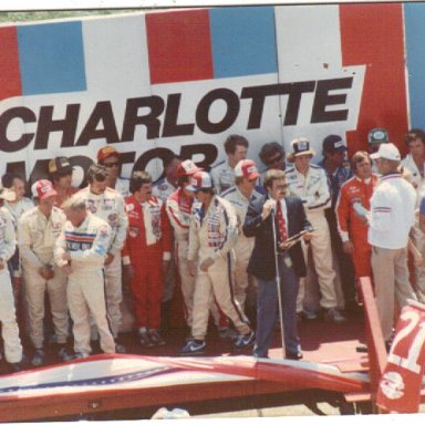 Charlotte '82 fall race