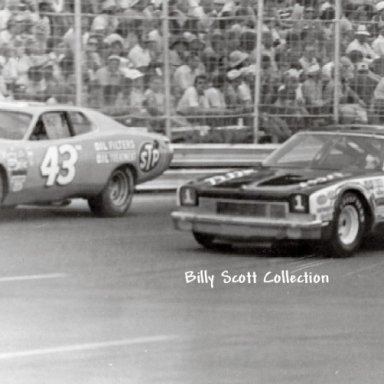 Billy Scott-- Richard Petty 1973