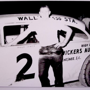 Billy Scott at Shelby Speedway in Shelby, N.C.