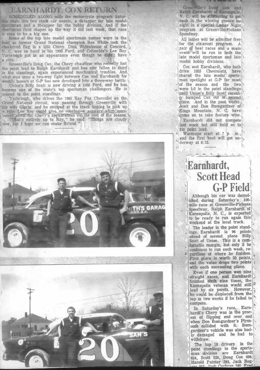 Billy Scott Runs Greenville Pickens - Gallery - Billy & Barbara Scott ...