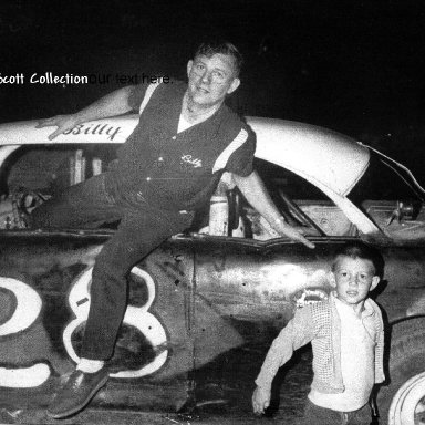 Billy Scott at Columbia Speedway 1960s'