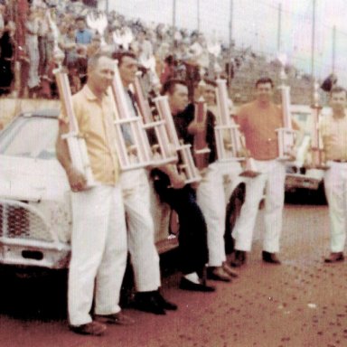 Track Champions Concord Speedway 1970s'