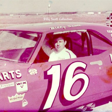 Billy Scott at Charlotte 1970s'